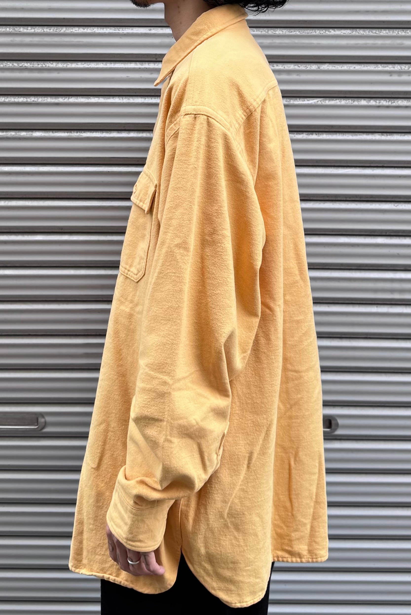 00's「L.L.Bean」無地ネルシャツ