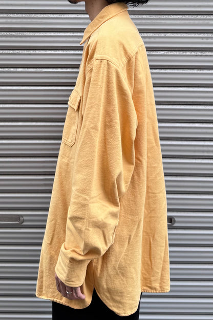 00's「L.L.Bean」無地ネルシャツ