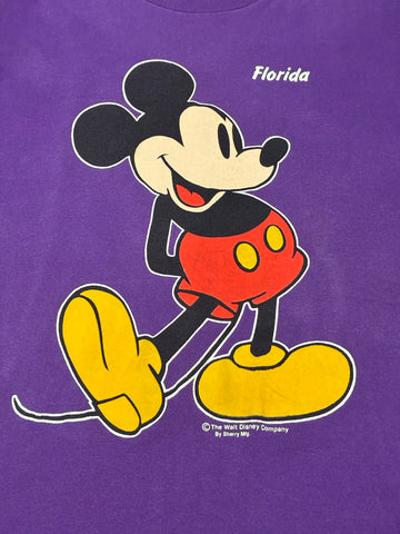 80's~90's DISNEY「Mickey」USA製 キャラクターTシャツ