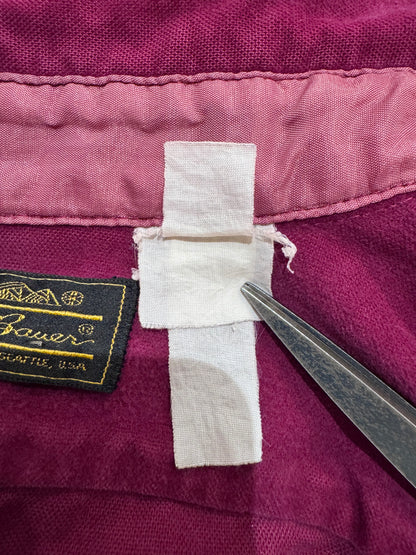 80's 「Eddie Bauer」無地ネルシャツ