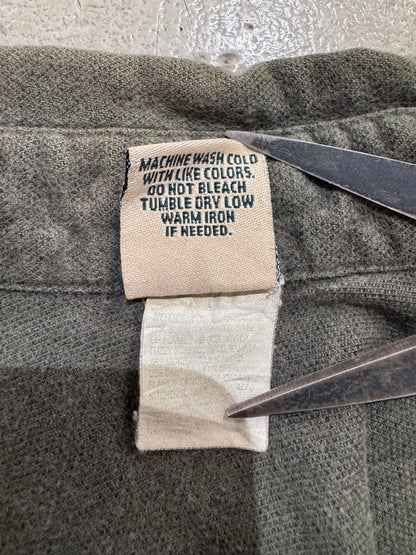 00's「L.L.Bean」無地ネルシャツ