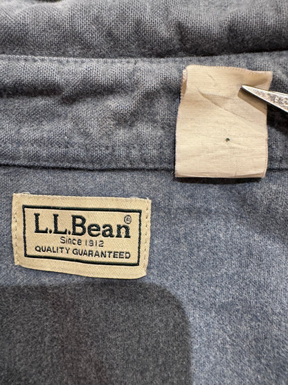 00's「L.L.Bean」無地ネルシャツ