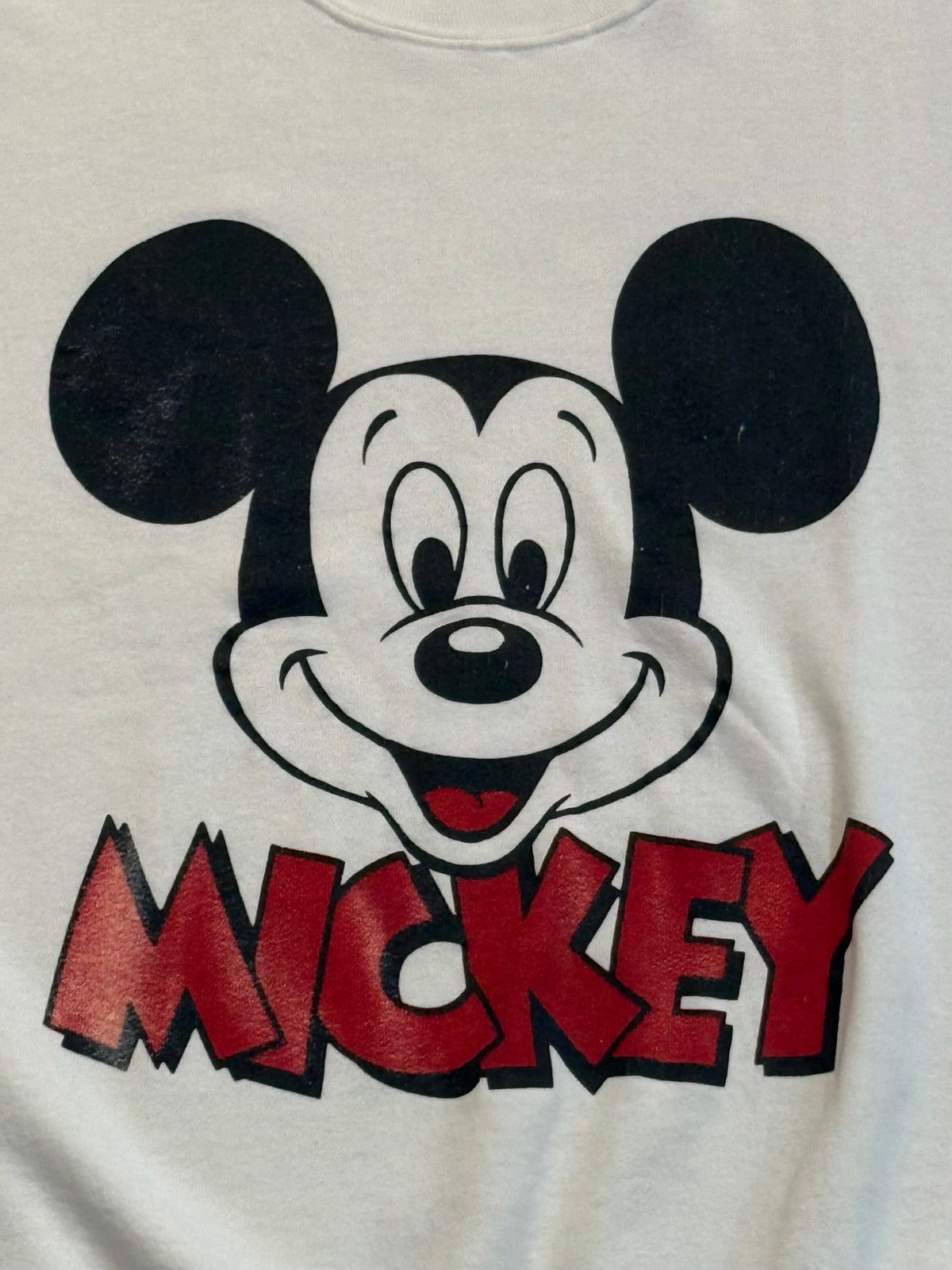 80's Disney「USA製」mickey mouse スウェット
