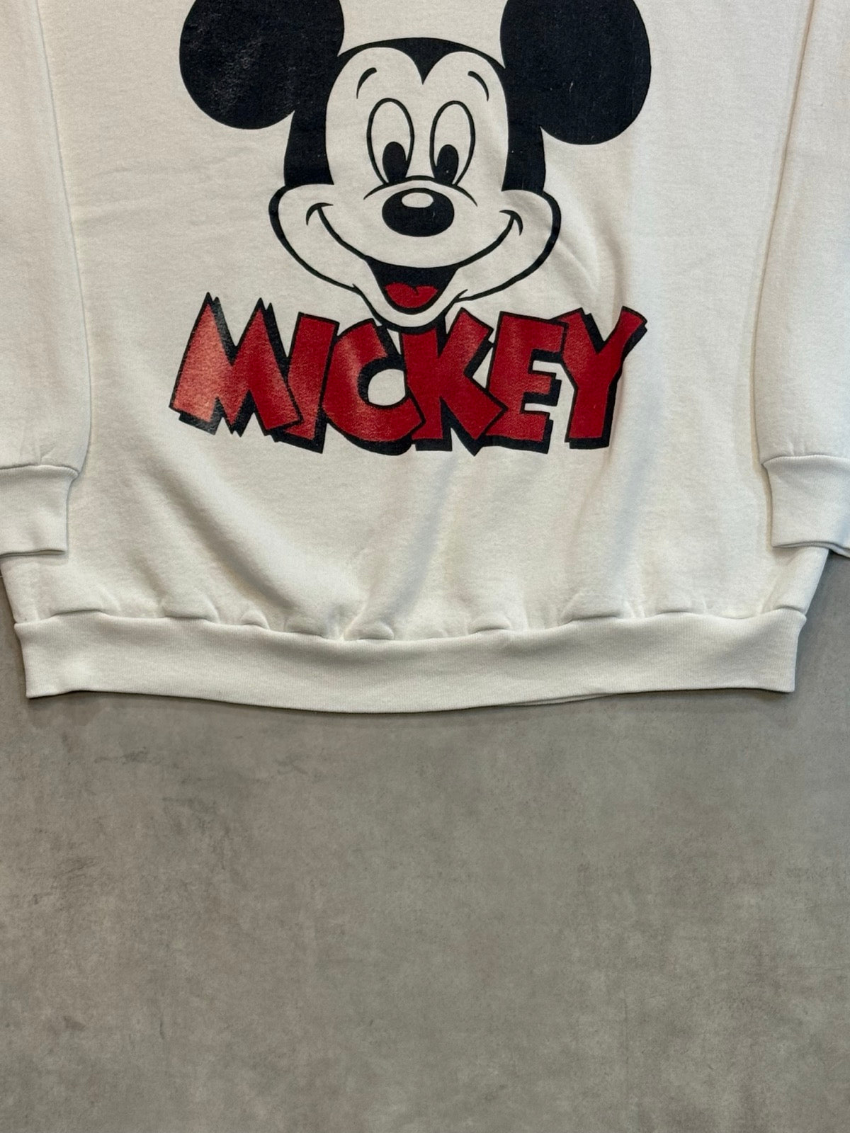 80's Disney「USA製」mickey mouse スウェット
