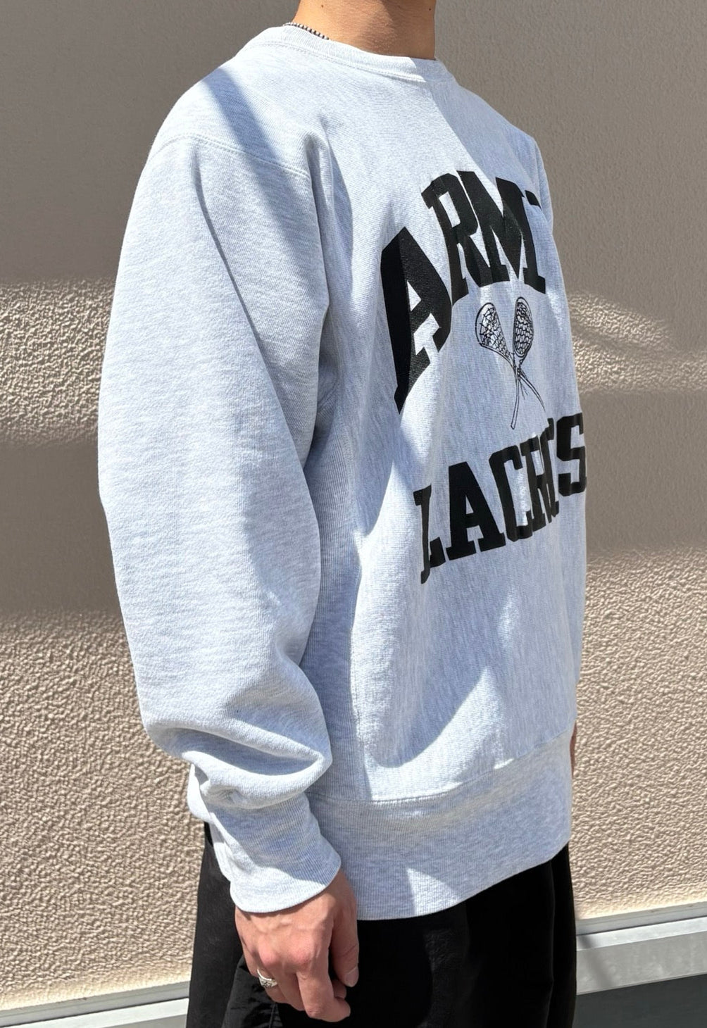 90‘s CHAMPION REVERSE WEAVE 「ARMY LACROSSE」USA製 スウェット