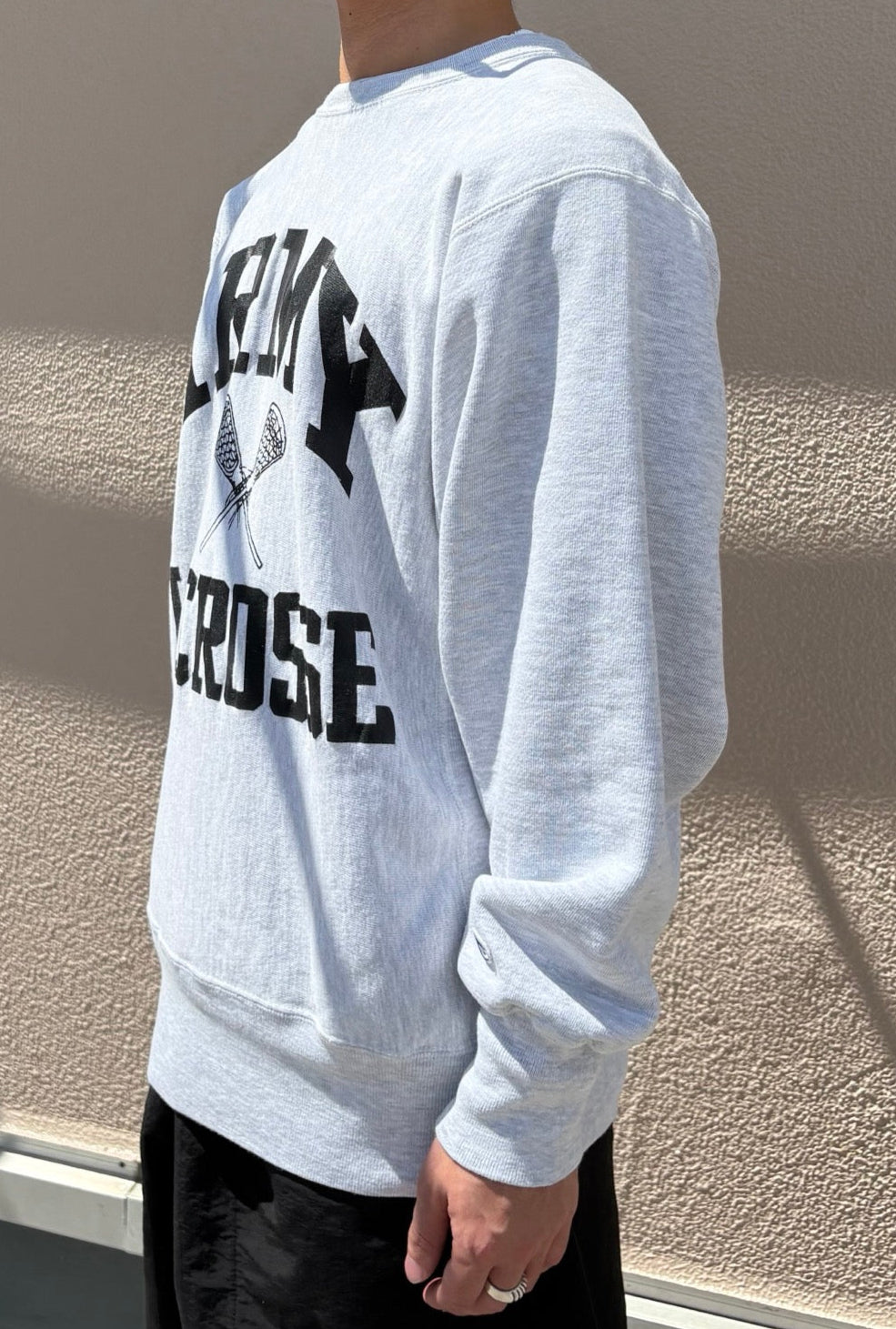 90‘s CHAMPION REVERSE WEAVE 「ARMY LACROSSE」USA製 スウェット