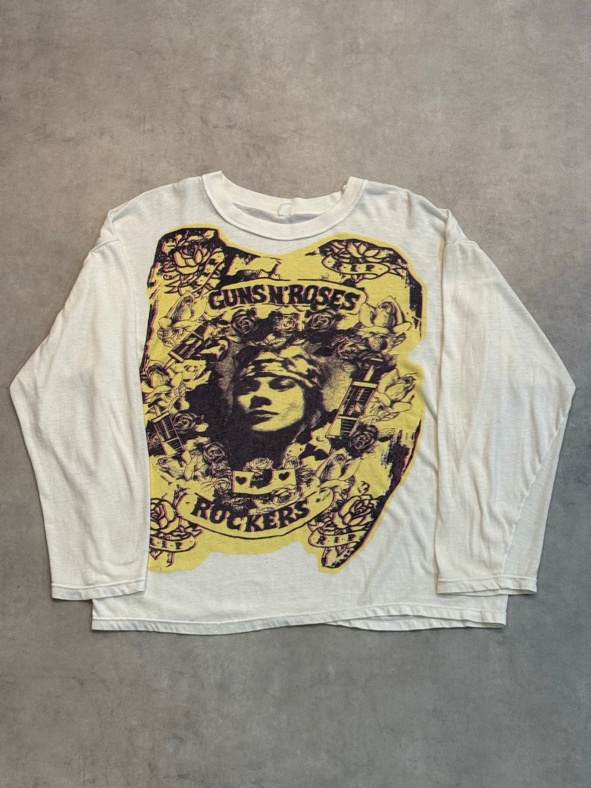 90's「Guns N' Roses」グラフィック ロングスリーブTシャツ – FUJI STORE