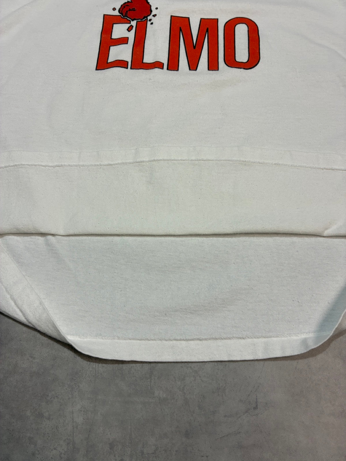 90's SESAME STREET「ELMO」USA製 キャラクターTシャツ