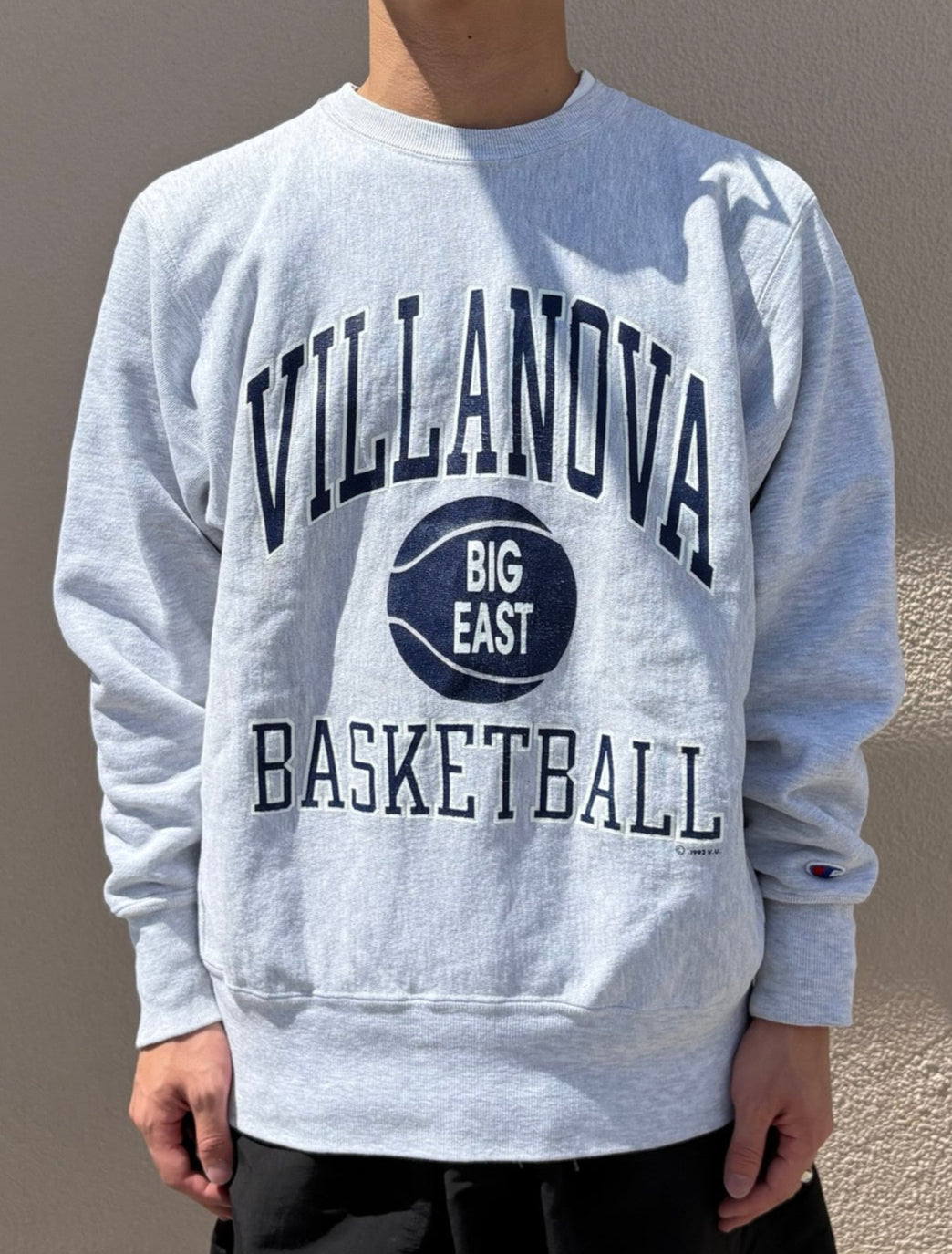 90‘s CHAMPION REVERSE WEAVE「VILLANOVA BASKETBALL」USA製 スウェット