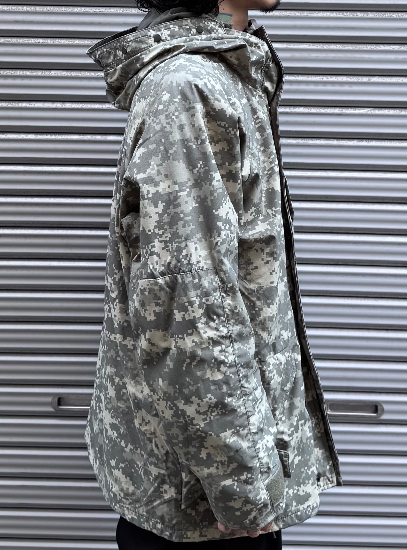 00’s「Digital camouflage military jacket」