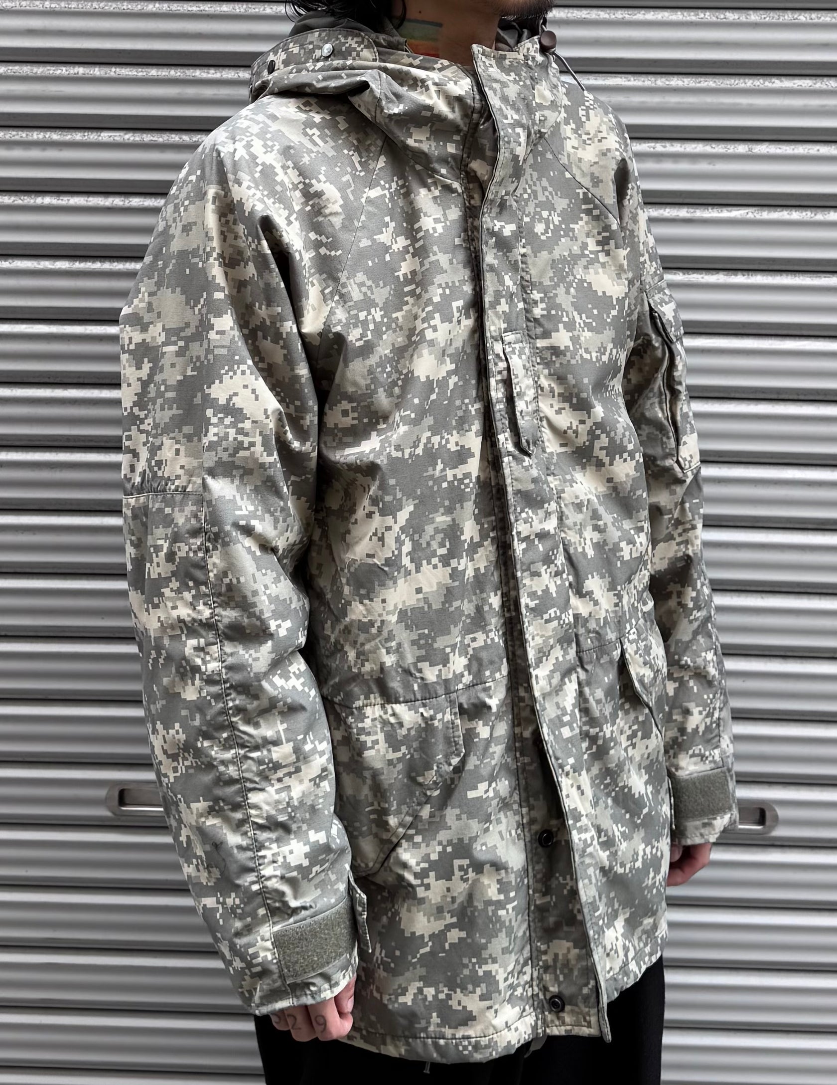 00’s「Digital camouflage military jacket」