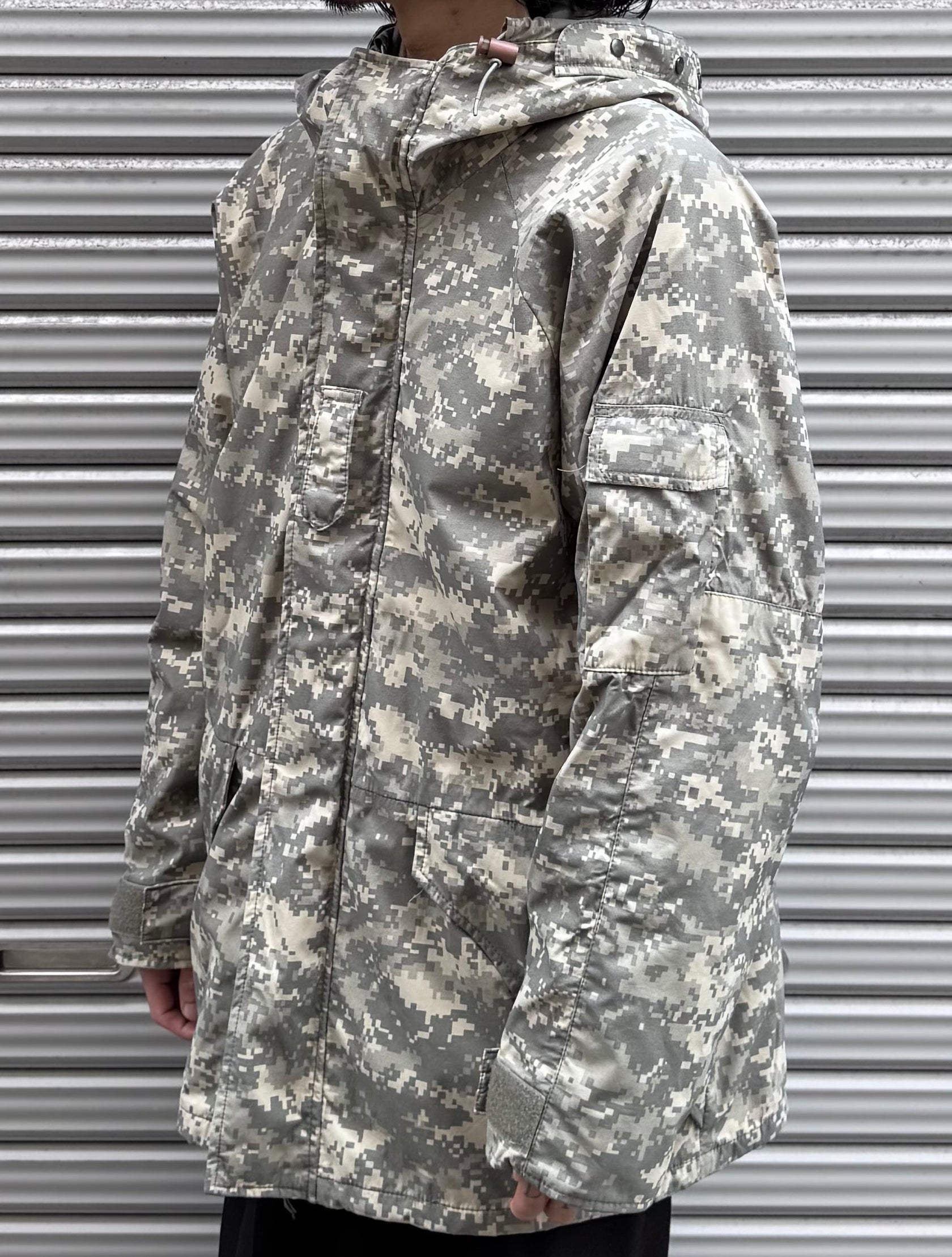 00’s「Digital camouflage military jacket」