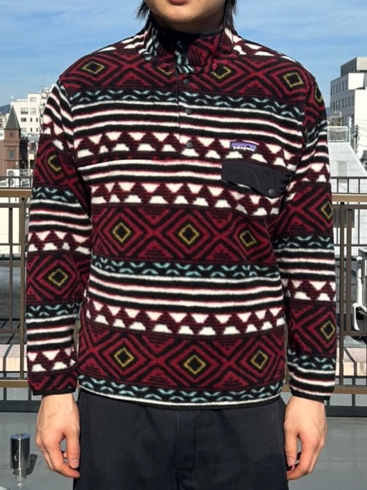 10's PATAGONIA「SYNCHILLA Snap-T 」フリースプルオーバー