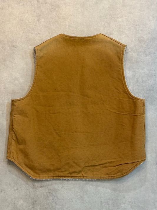 80's Carhartt 「ボアライニング」 USA製　ダックベスト