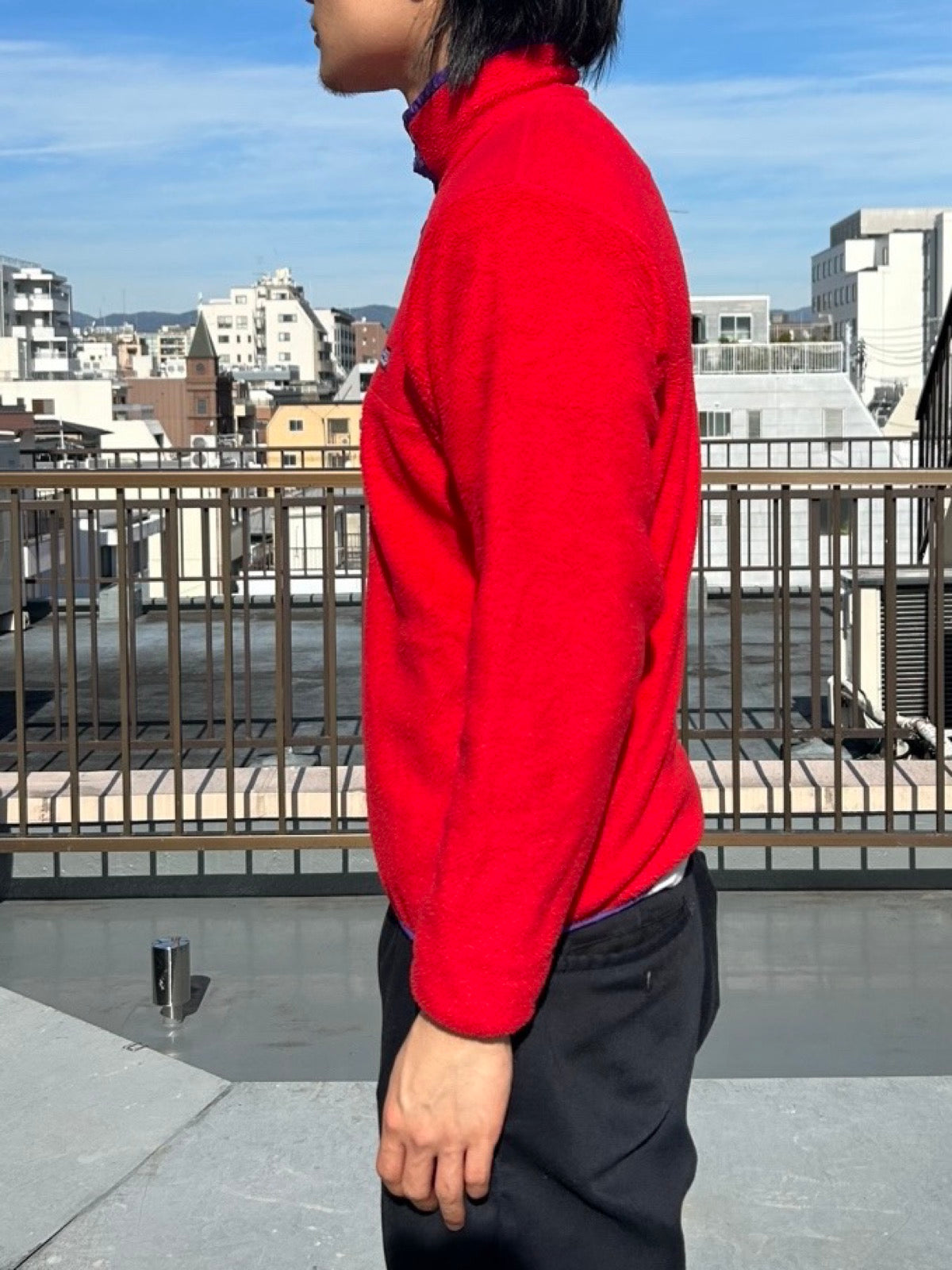 80's PATAGONIA「SYNCHILLA Snap-T 」USA製 フリースプルオーバー