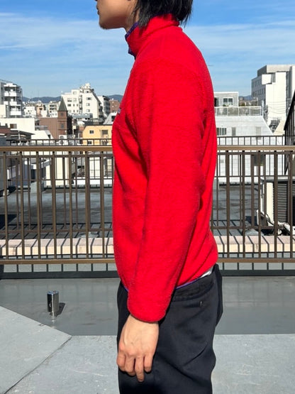 80's PATAGONIA「SYNCHILLA Snap-T 」USA製 フリースプルオーバー