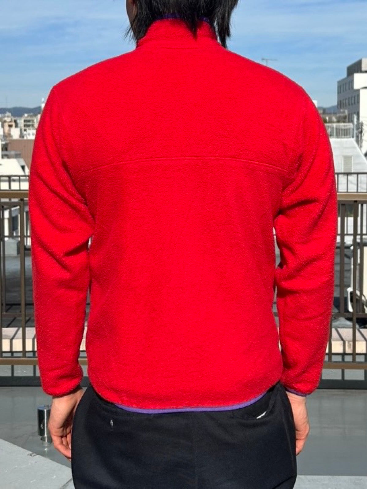 80's PATAGONIA「SYNCHILLA Snap-T 」USA製 フリースプルオーバー