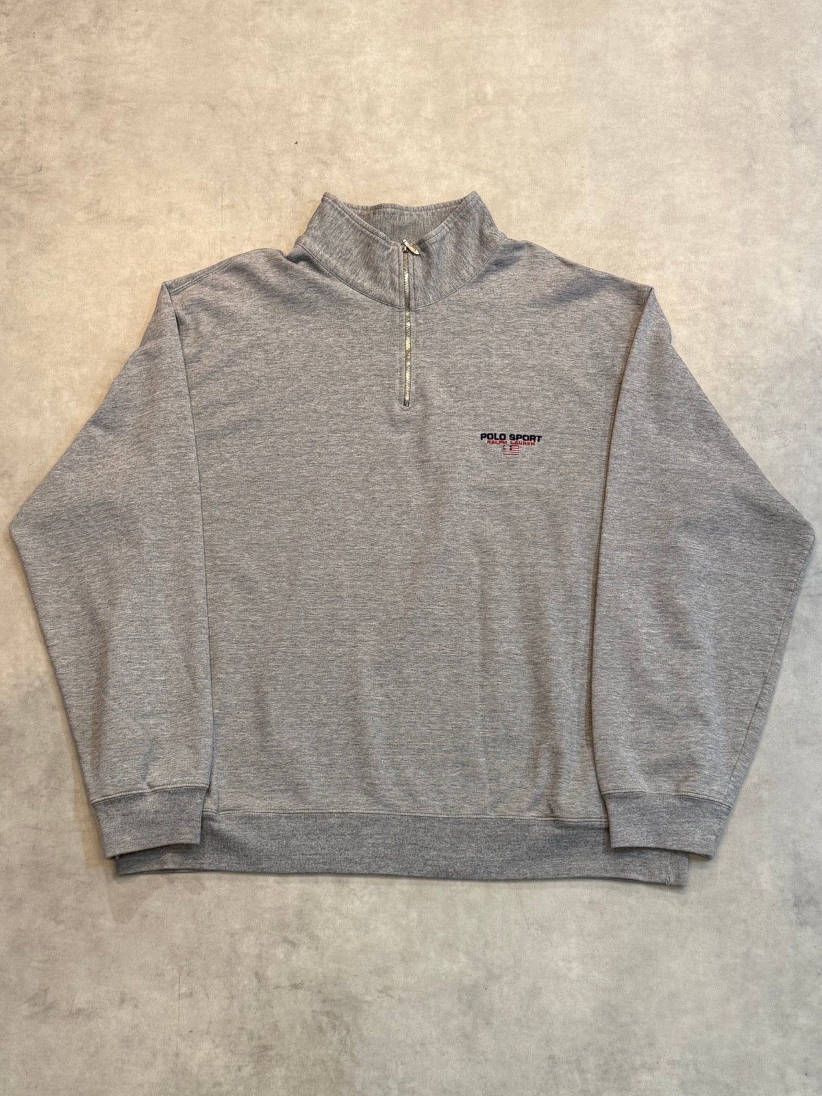 90's POLO SPORT 「HEAD OF THE CHARLES REGATTA」ハーフジップスウェット