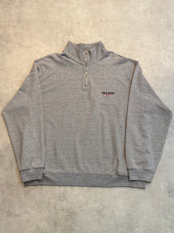 90's POLO SPORT 「HEAD OF THE CHARLES REGATTA」ハーフジップスウェット