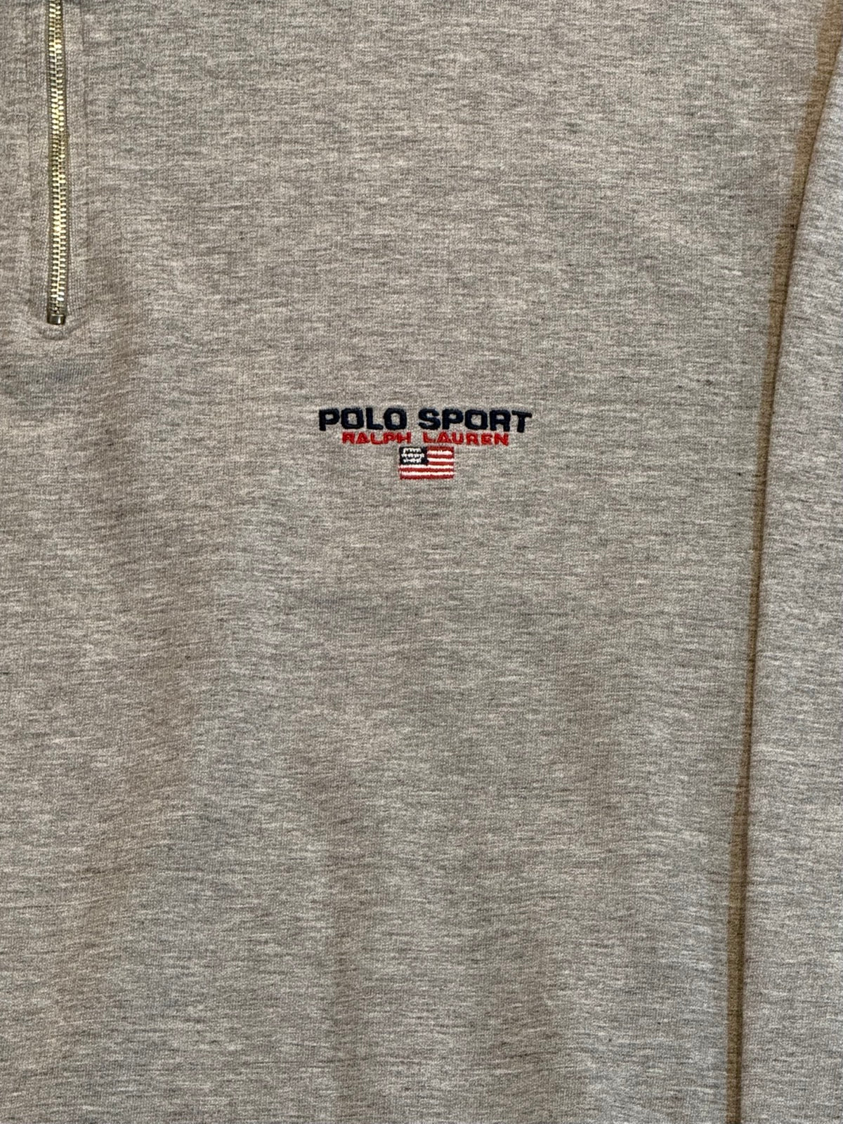 90's POLO SPORT 「HEAD OF THE CHARLES REGATTA」ハーフジップスウェット