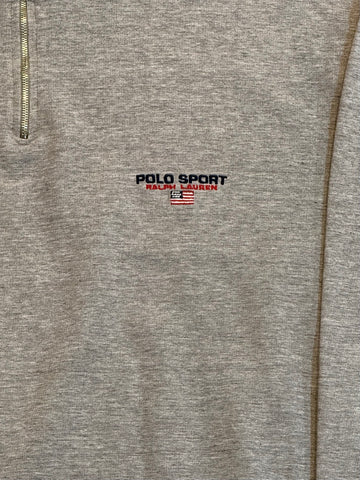90's POLO SPORT 「HEAD OF THE CHARLES REGATTA」ハーフジップスウェット