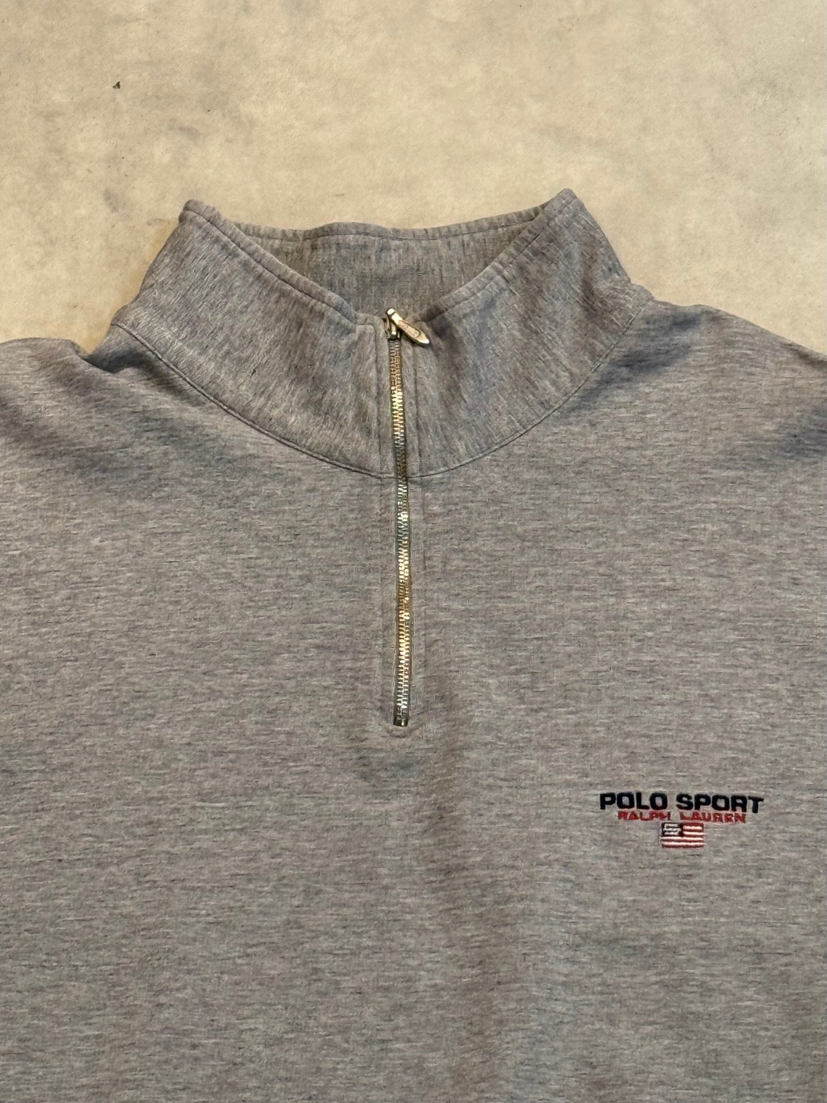 90's POLO SPORT 「HEAD OF THE CHARLES REGATTA」ハーフジップスウェット