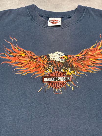 90's HARLEY-DAVIDSON「鷲柄」USA製 ハーレーTシャツ