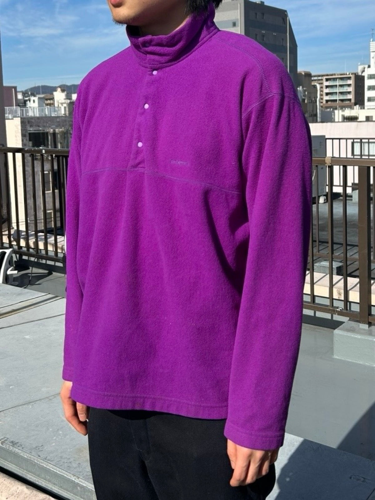 90's PATAGONIA「SYNCHILLA Snap-T 」USA製 フリースプルオーバー