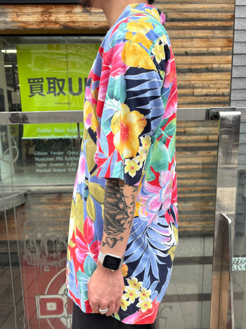 90's RALPH LAUREN「CALDWELL」オープンカラーシャツ