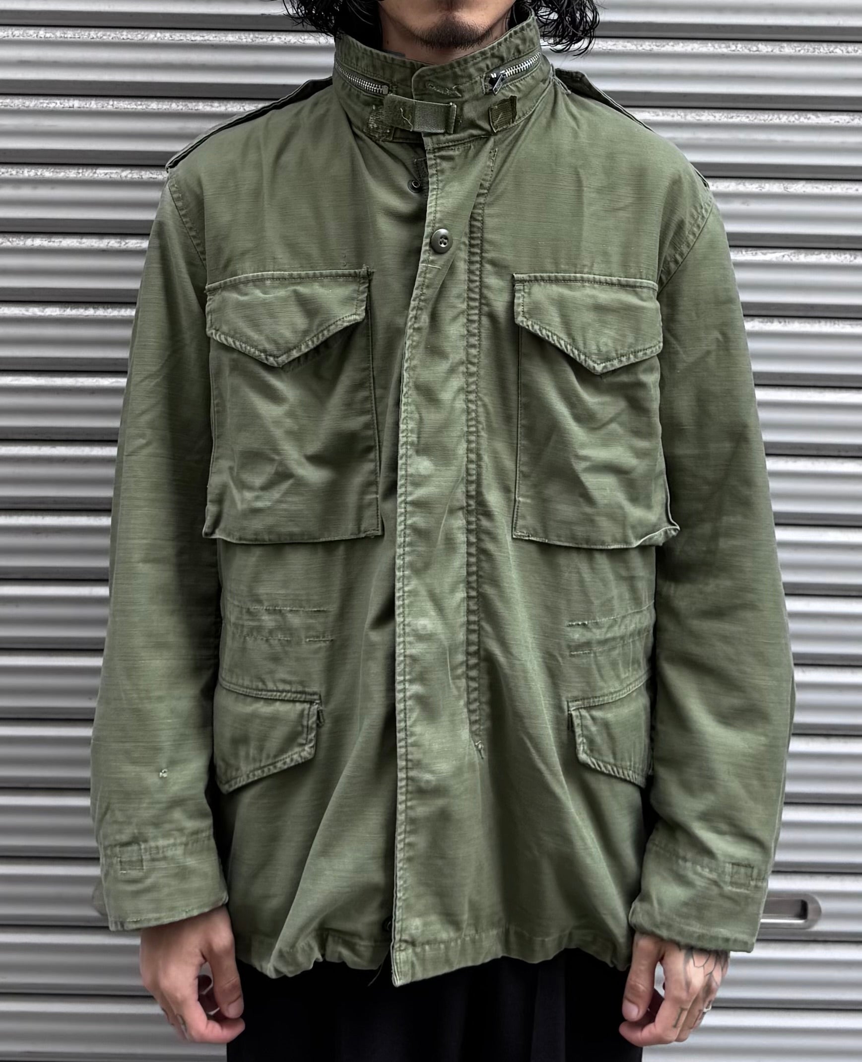 60s M-65 フィールドジャケット S-R アルミジップ 2nd 60s US ARMY M