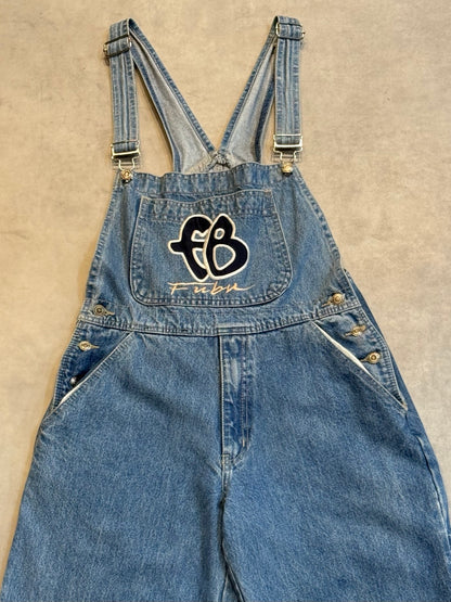 90's FUBU「USA製」デニムオーバーオール