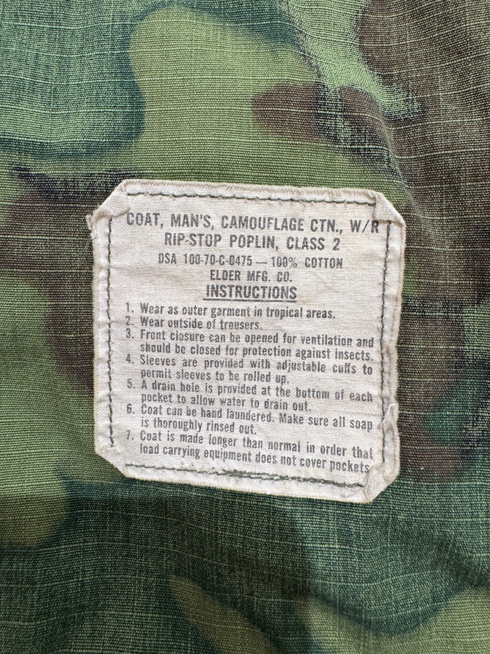 70's US.ARMY「Janglu Fatigue Jaket」