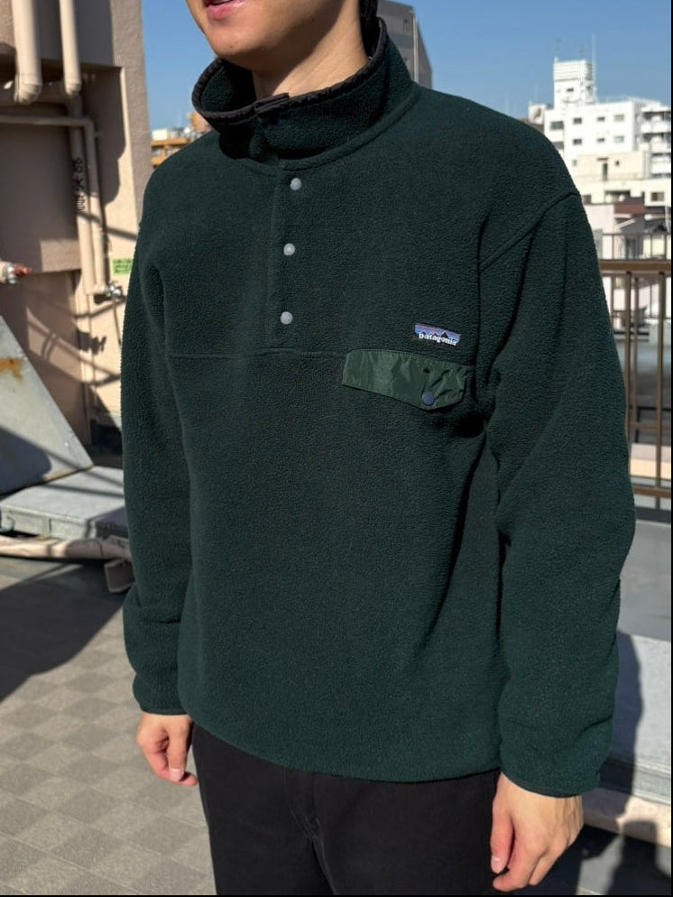 90's PATAGONIA「Synchilla Snap-T」フリースプルオーバー – FUJI STORE