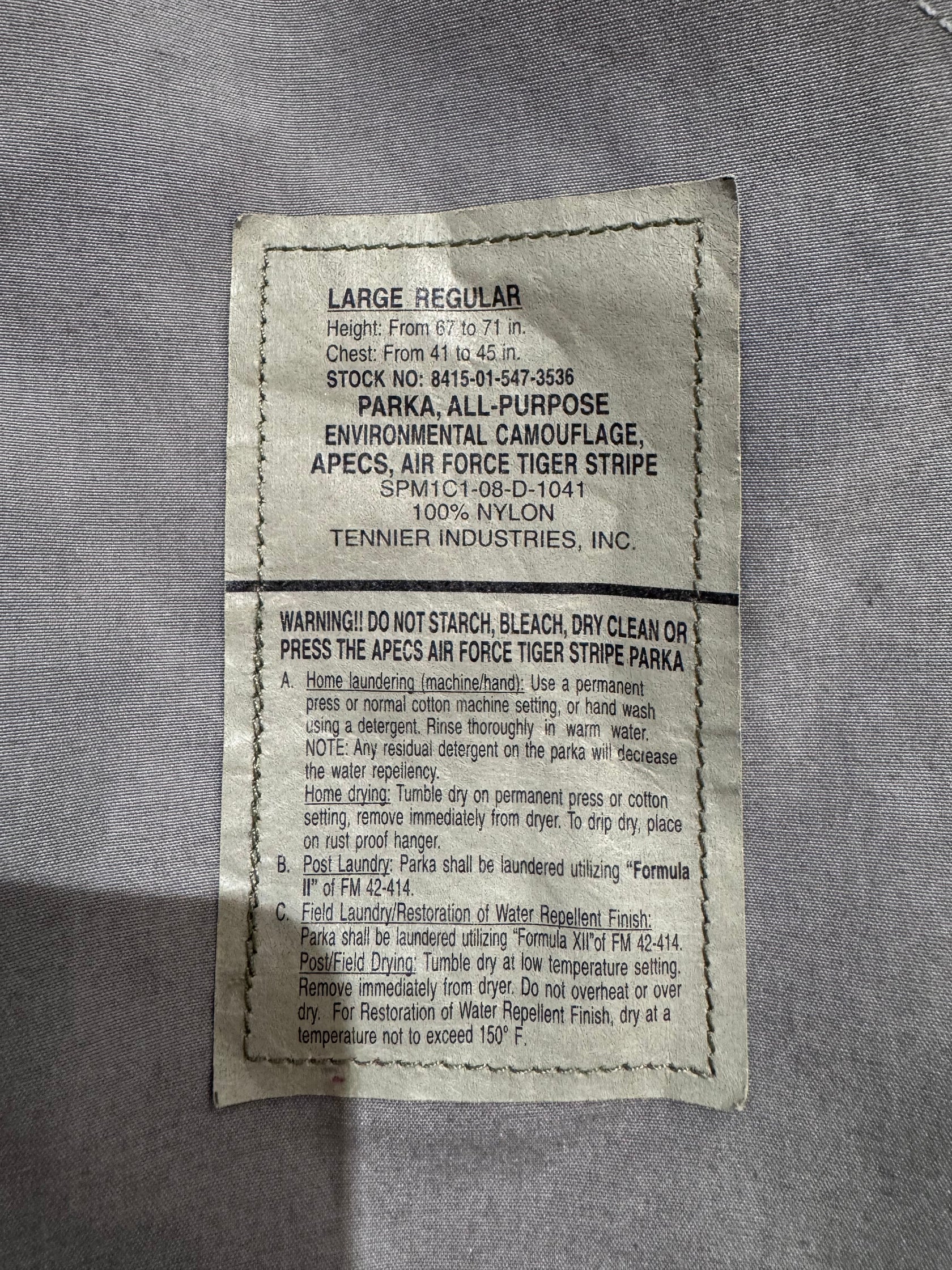 00's USAF「APEC Parka」