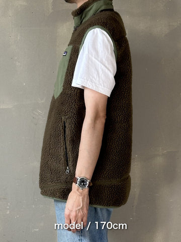 10's PATAGONIA「Classic Retro X Vest」USA製 フリースベスト