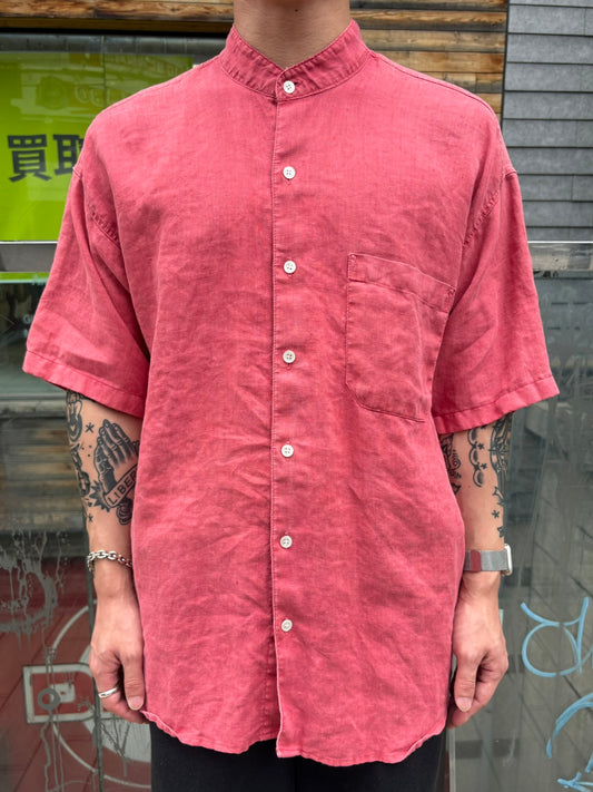 90's GAP バンドカラーシャツ