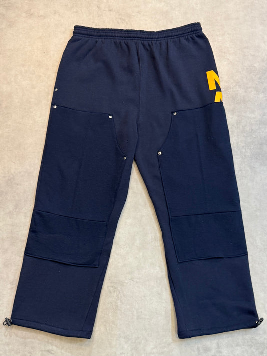 FUJI STORE Original NAVY「Doubleknee Sweatpants」スウェットパンツ