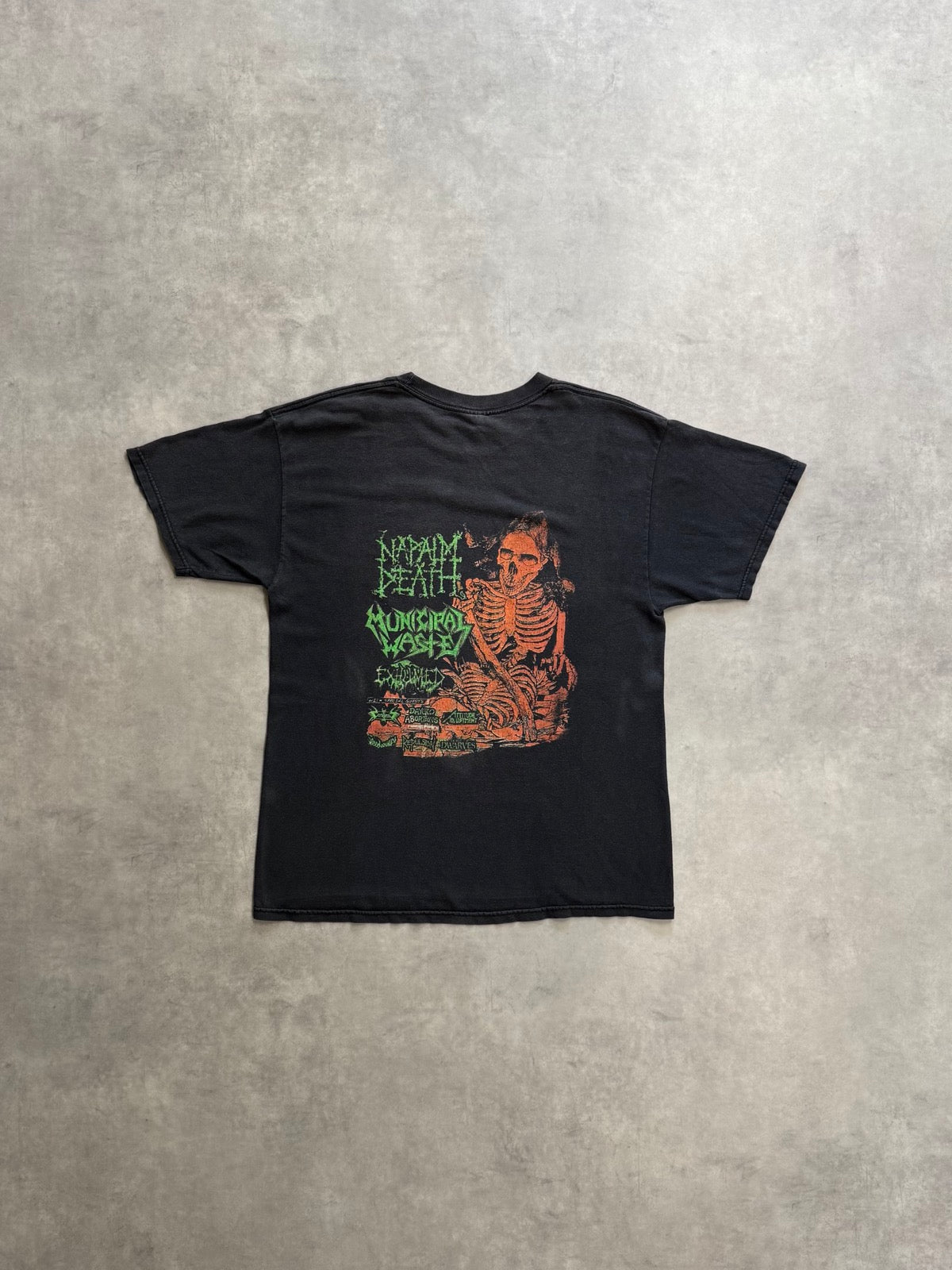 00's NAPALM DEATH「live」バンドTシャツ