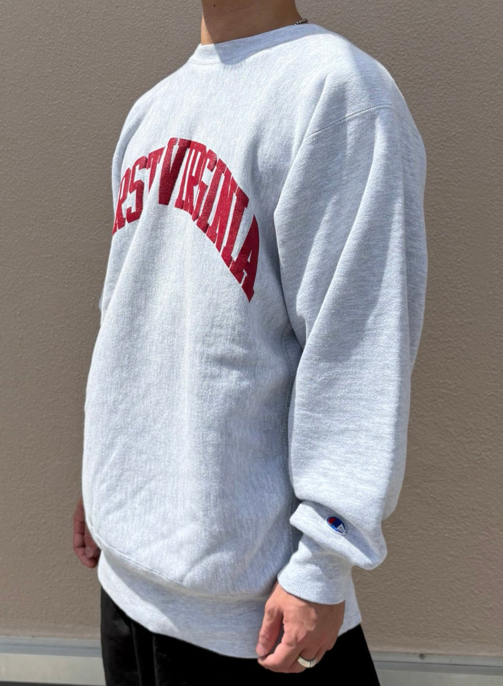 90‘s CHAMPION REVERSE WEAVE「WEST VIRGINIA」USA製 スウェット