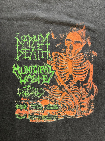 00's NAPALM DEATH「live」バンドTシャツ
