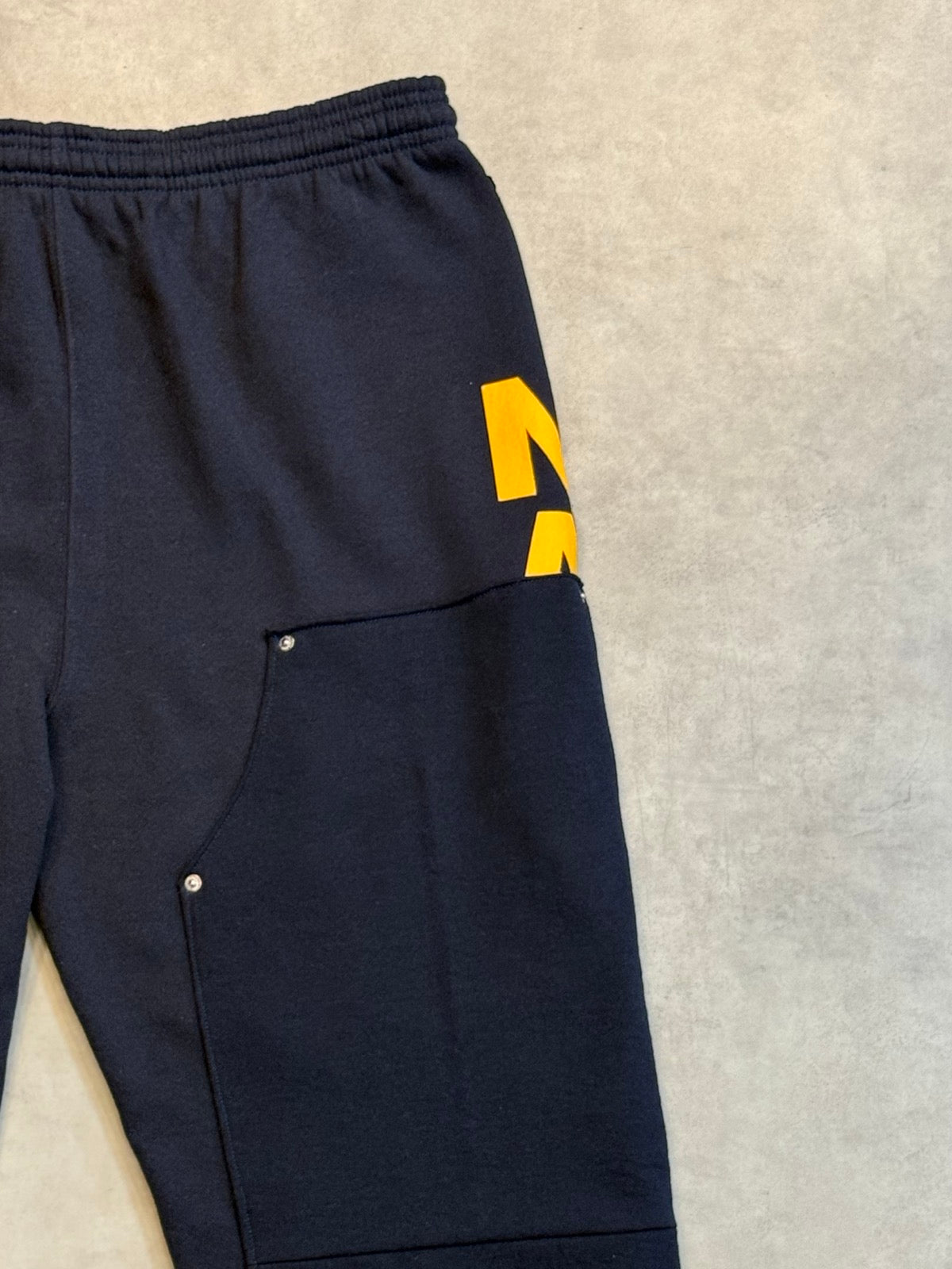 FUJI STORE Original NAVY「Doubleknee Sweatpants」スウェットパンツ