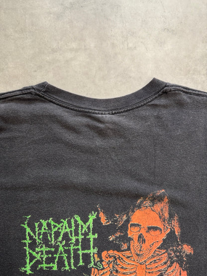 00's NAPALM DEATH「live」バンドTシャツ