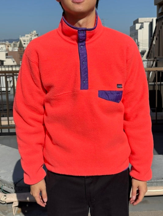 90's PATAGONIA「Synchilla Snap-T」フリースプルオーバー