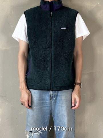 90's PATAGONIA「PEF Retro X Vest」USA製 フリースベスト