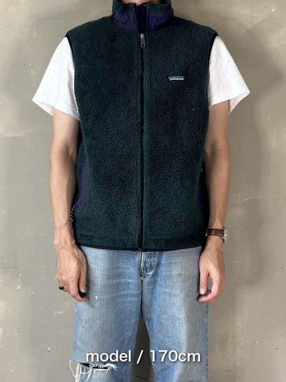 90's PATAGONIA「PEF Retro X Vest」USA製 フリースベスト