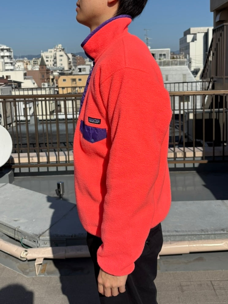 90's PATAGONIA「Synchilla Snap-T」フリースプルオーバー
