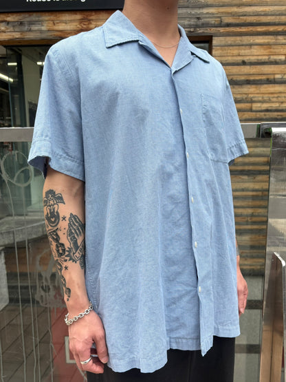 00's RALPH LAUREN「FOSTER」オープンカラーシャツ