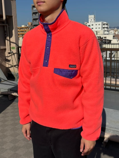 90's PATAGONIA「Synchilla Snap-T」フリースプルオーバー