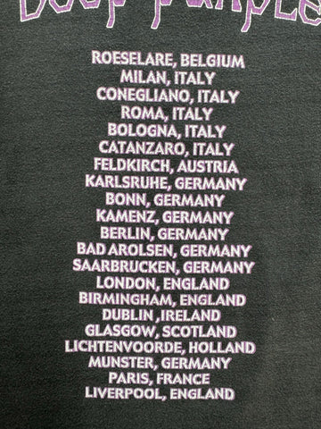 90's DEEP PURPLE「Tour」バンドTシャツ