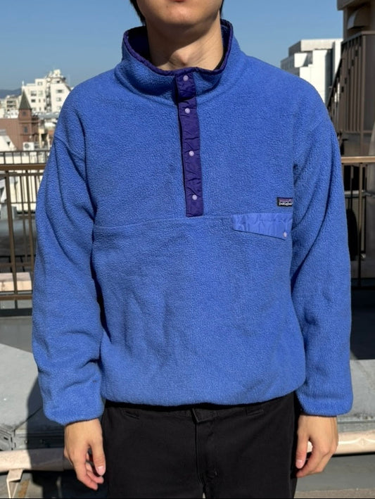 90's PATAGONIA「Synchilla Snap-T」フリースプルオーバー